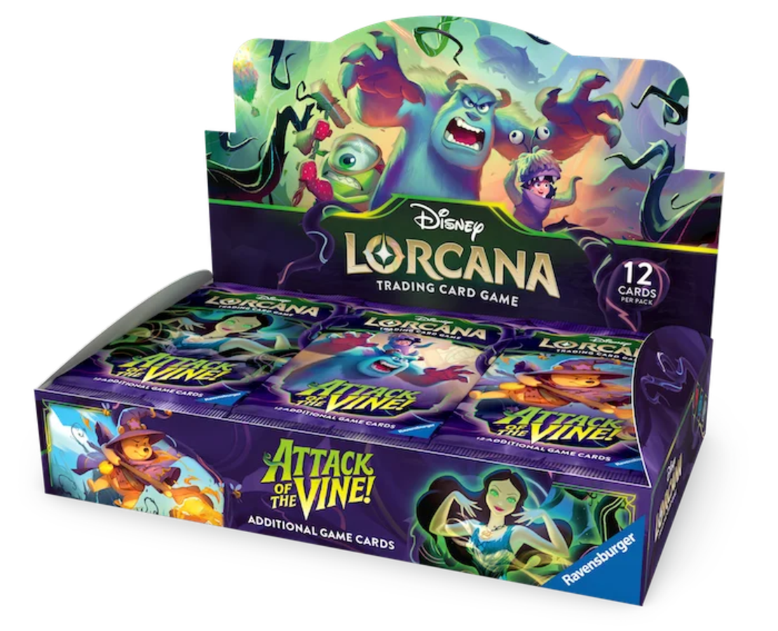 Disney Lorcana TCG: Attack of the Vine - Бустер Кутия (24 бустера)