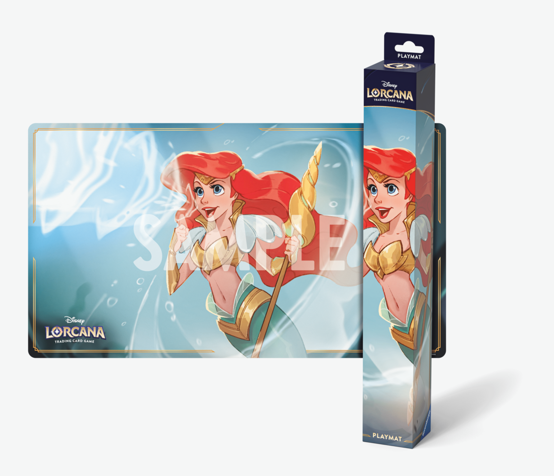 PRE-ORDER: Disney Lorcana TCG - Ariel - Sonic Warrior Playmat (подложка за игра)