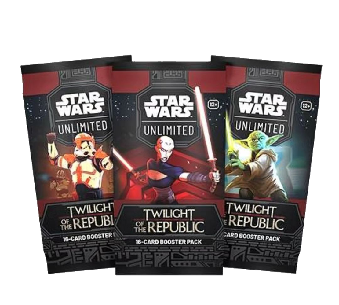 PRE-ORDER: Star Wars Unlimited TCG: Twilight of the Republic Бустер (16 карти)