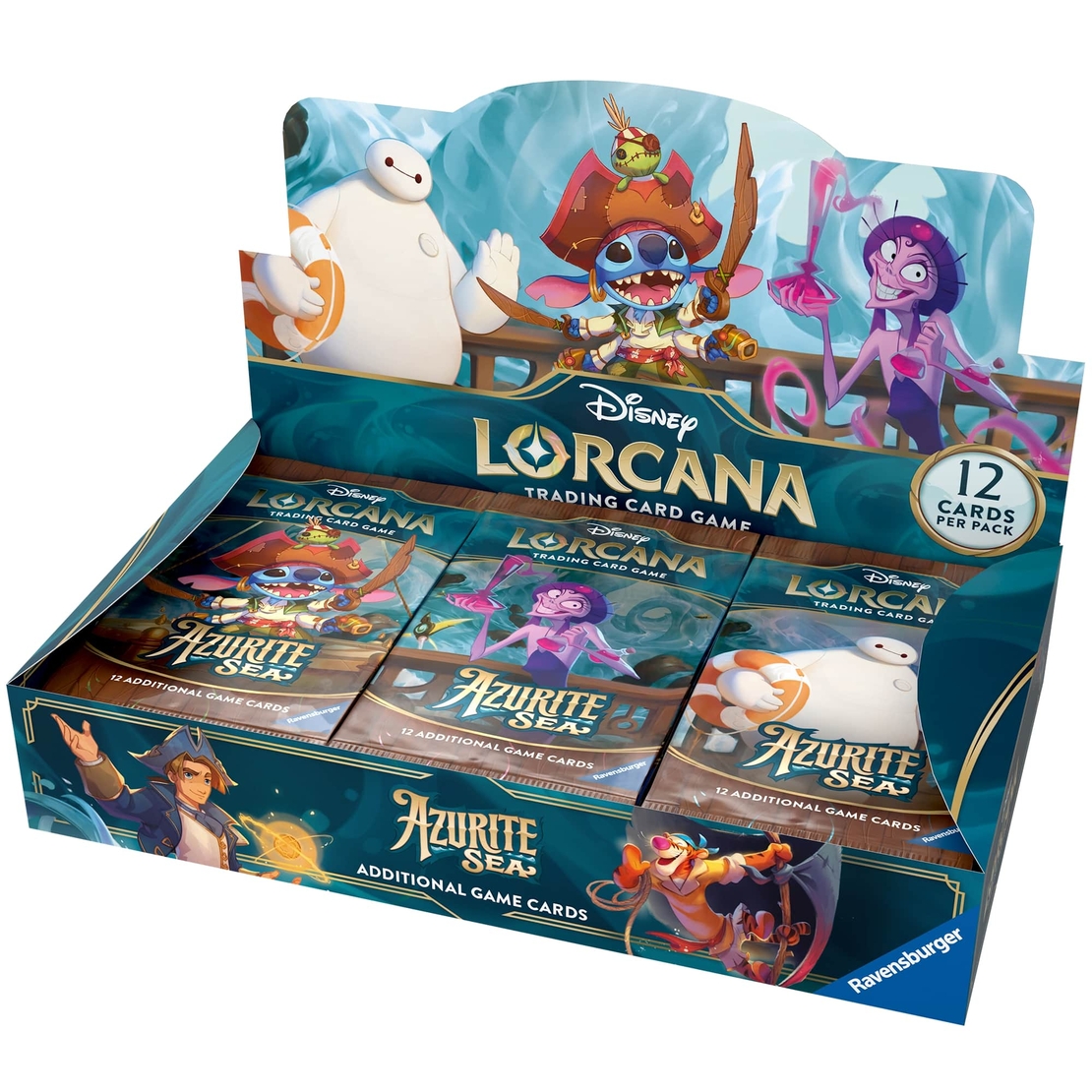 Disney Lorcana TCG: Azurite Sea бустер кутия (24 бустера)