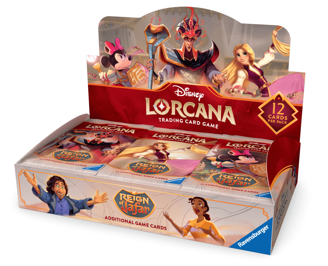 PRE-ORDER: Disney Lorcana TCG: Reign of Jafar Бустер кутия (24 бустера)