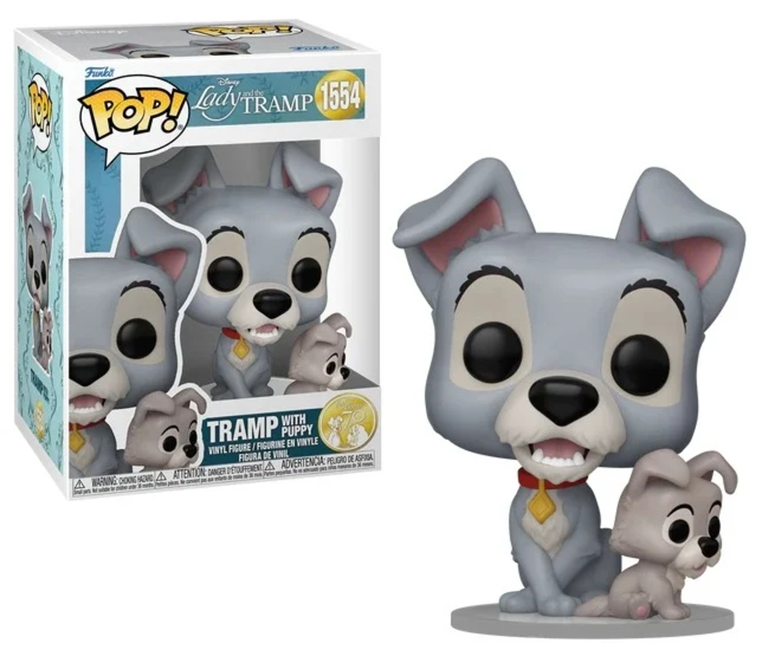 Lady and the Tramp Funko POP - Tramp with puppy Фигурка