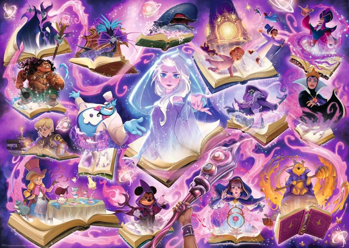 PRE-ORDER: Disney Lorcana -  Пъзел Glimmers of the Realm: Amethyst (1000 части)