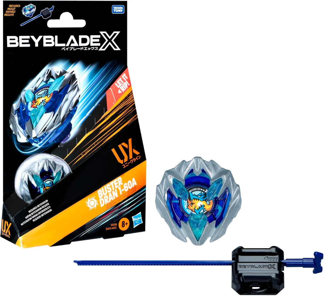 Beyblade X - Buster Dran 1-60A UX Стартов пакет