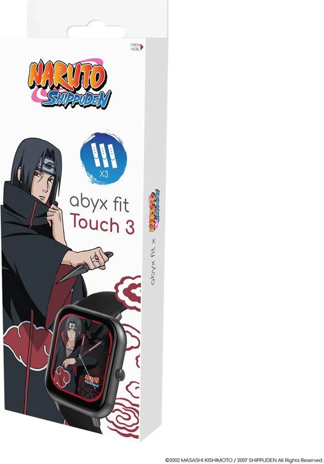 Abyx Fit - Touch 3 - Itachi Uchiha Smart Watch