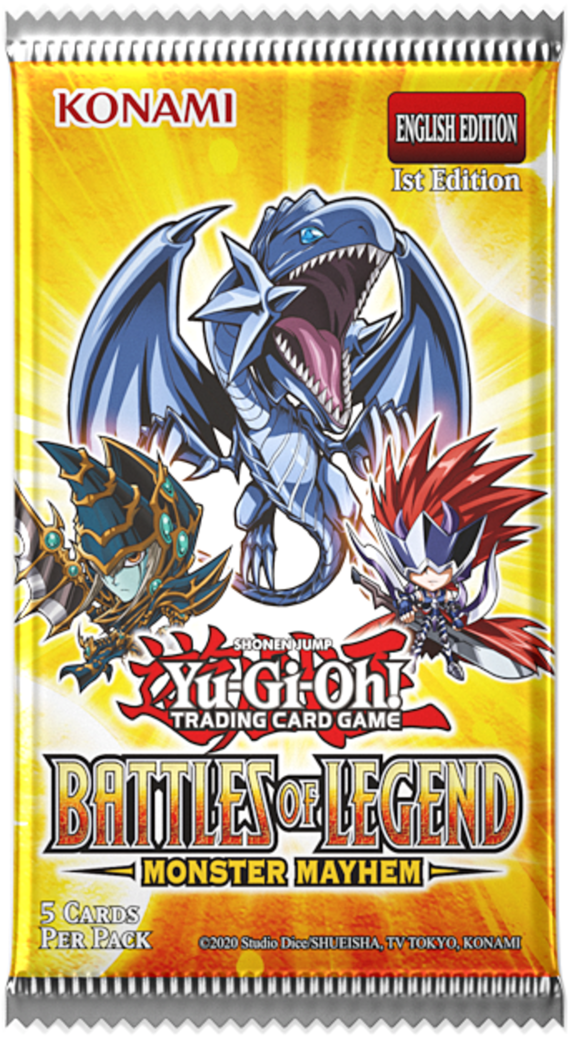 PRE-ORDER: Yu-Gi-Oh TCG Battles of Legend: Monster Mayhem Бустер