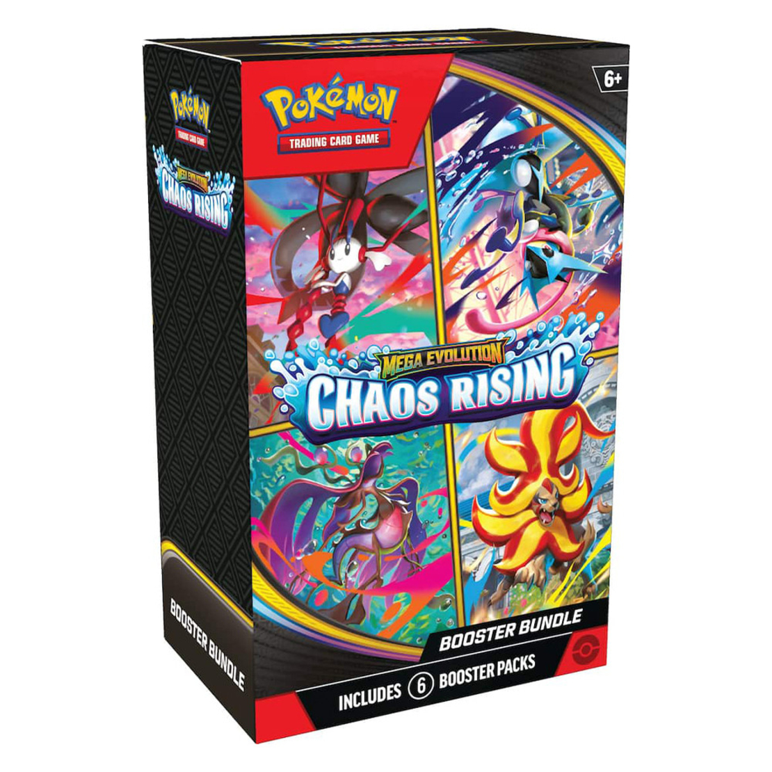 Pokemon TCG - Chaos Rising Bundle ( 6 бустера)