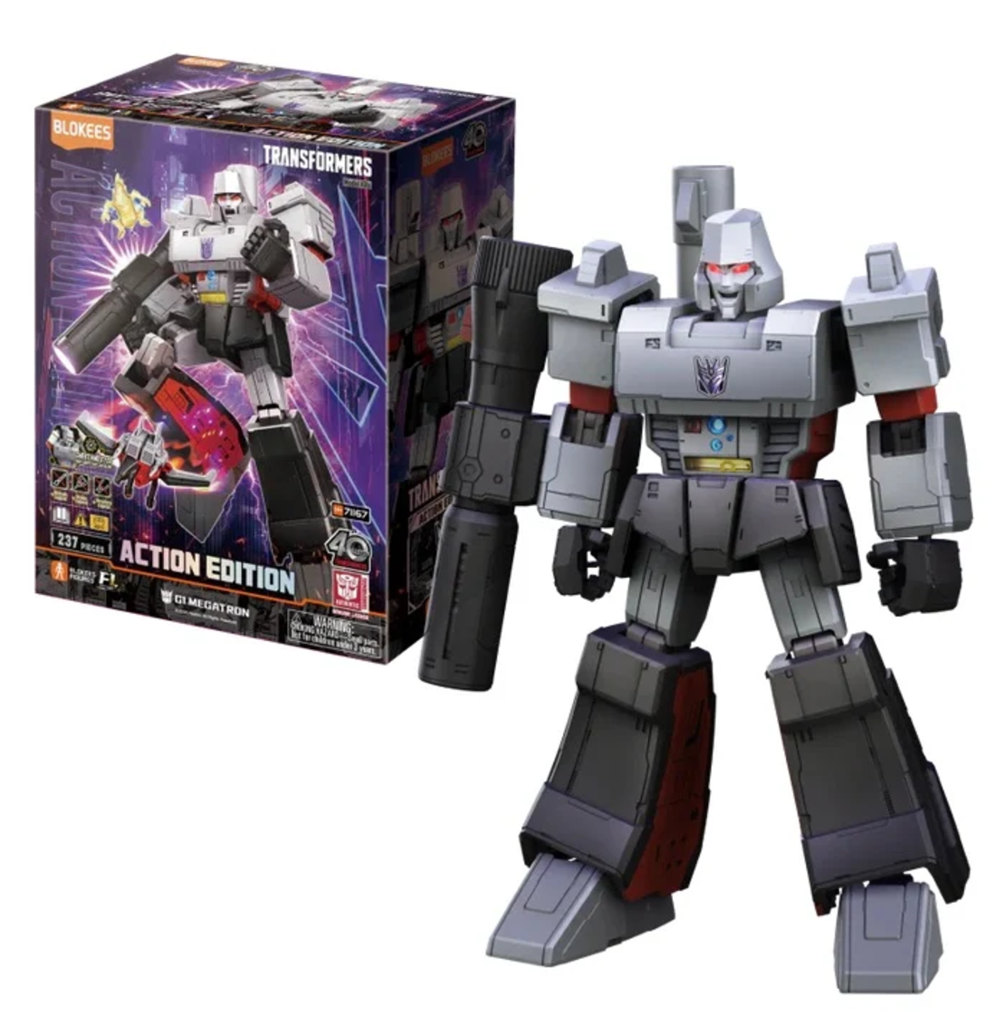 Transformers - Megatron G1 Model Kit Action Edition LED Фигурка