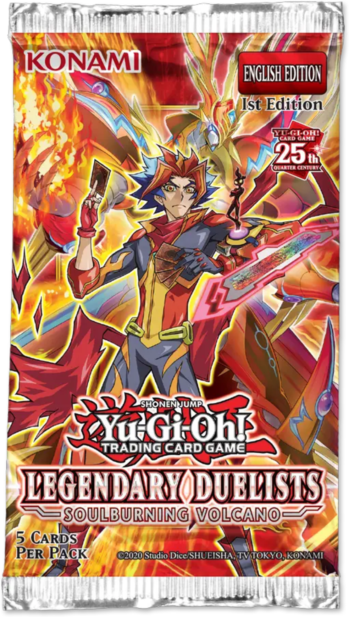 Yu-Gi-Oh TCG Legendary Duelists: Soulburning Volcano бустер