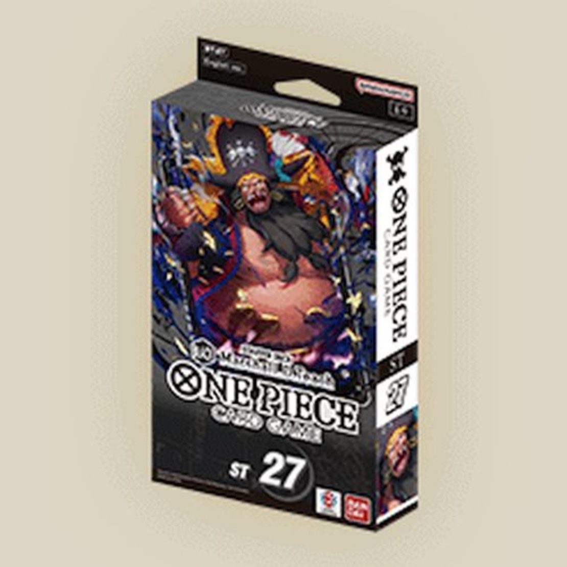 PRE-ORDER:One Piece Card Game - Стартово тесте за игра - Black Marshall.D.Teach ST27