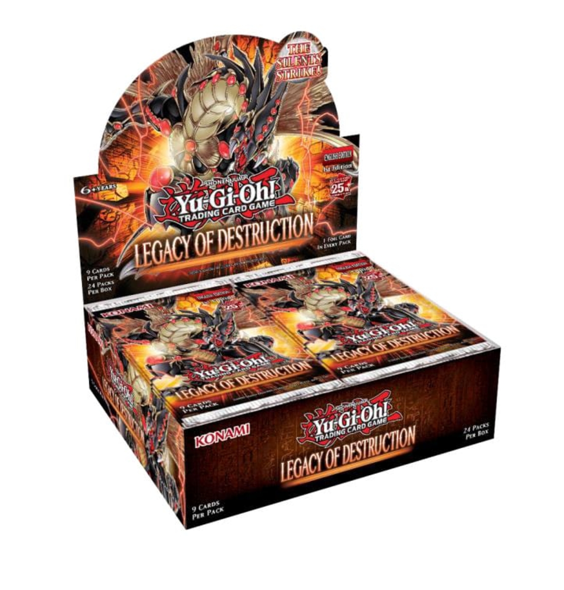 Yu-Gi-Oh TCG Legacy of Destruction Бустер кутия (24 бустера)