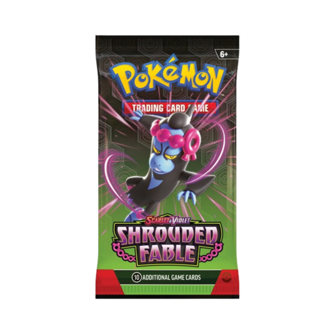 Pokemon TCG Scarlet & Violet 6.5 Shrouded Fable Бустер (10 карти)