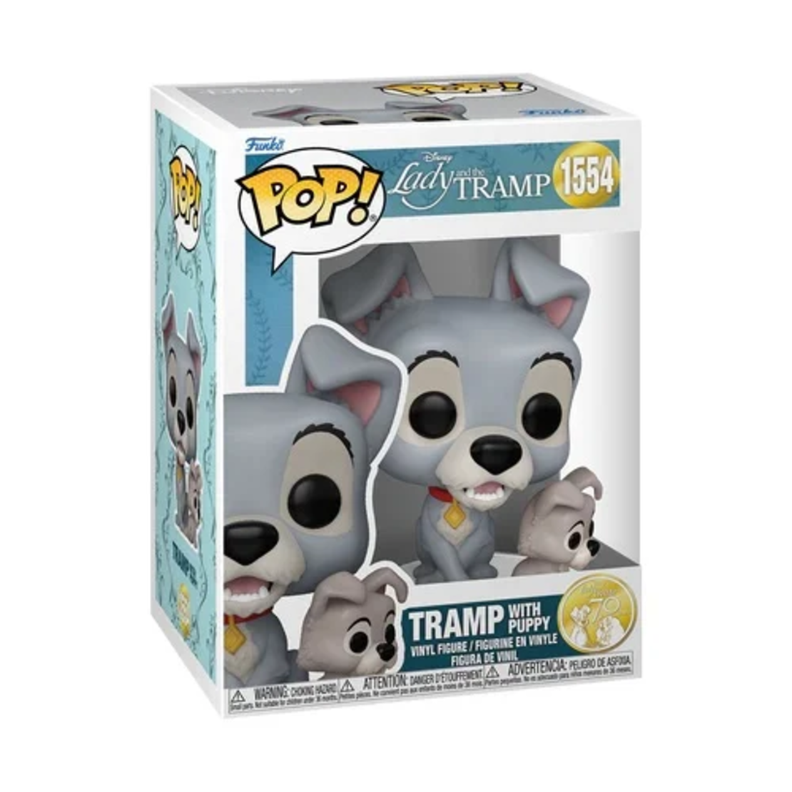 Lady and the Tramp Funko POP - Tramp with puppy Фигурка