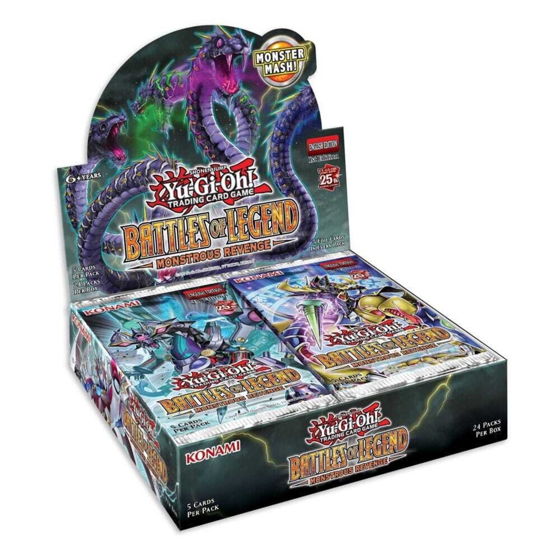 Yu-Gi-Oh TCG Battles of Legend: Monstrous Revenge бустер кутия (24 бустера)