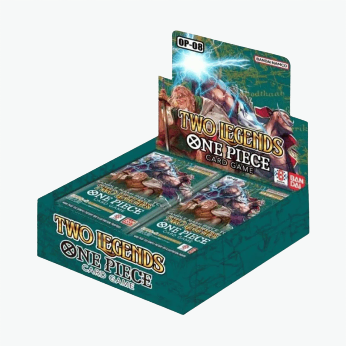 PRE-ORDER: One Piece CG Two Legends бустер кутия OP08 (24 бустера)