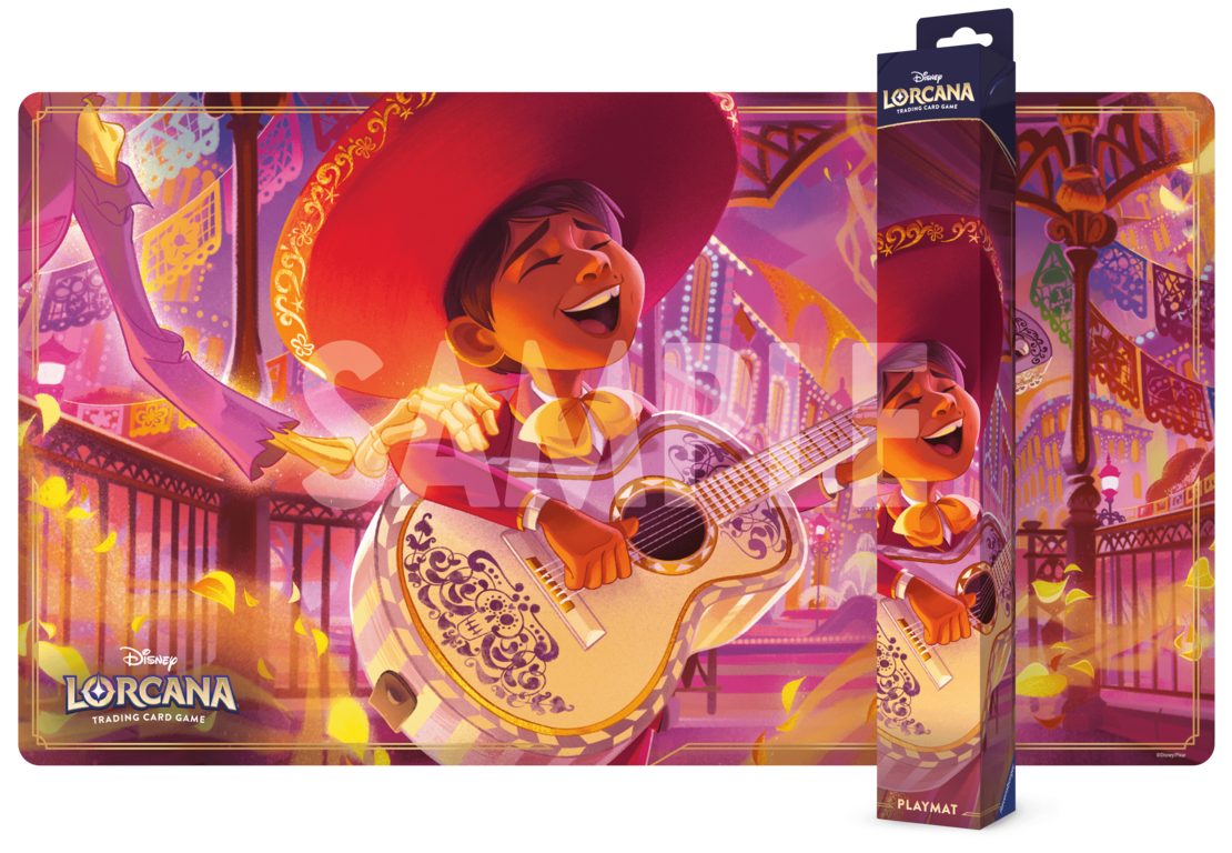 PRE-ORDER: Disney Lorcana TCG - Miguel Rivera – Promising Musician Playmat (подложка за игра)
