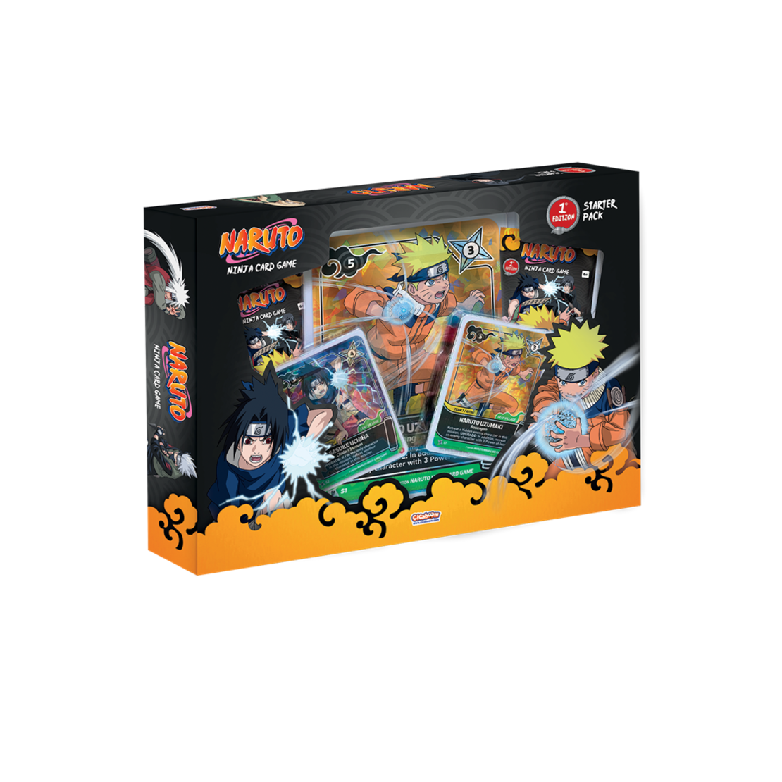 PRE-ORDER: Naruto Mythos TCG: Starter Pack – Naruto & Sasuke