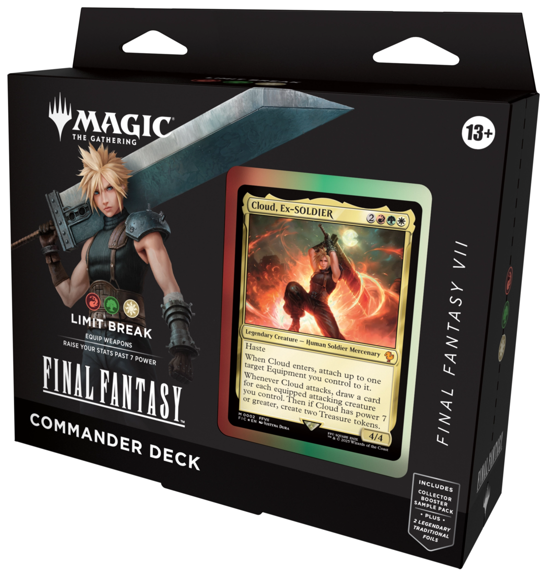 Magic The Gathering - Final Fantasy VII Commander тесте за игра (Limit Break)
