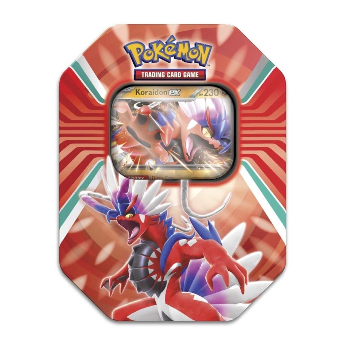 Pokemon TCG Paldea Legends Tin - Koraidon ex