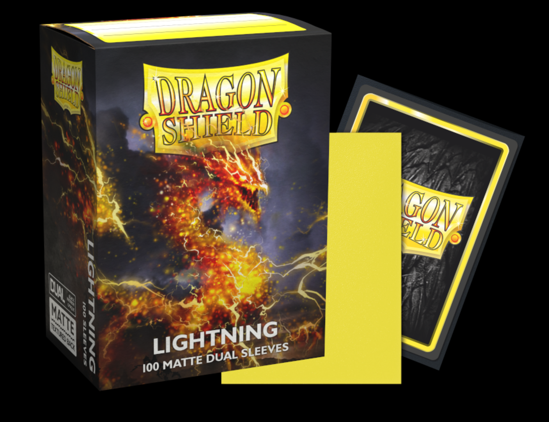 Dragon Shield - Lightning Dual Matte standard size (100 протектора)