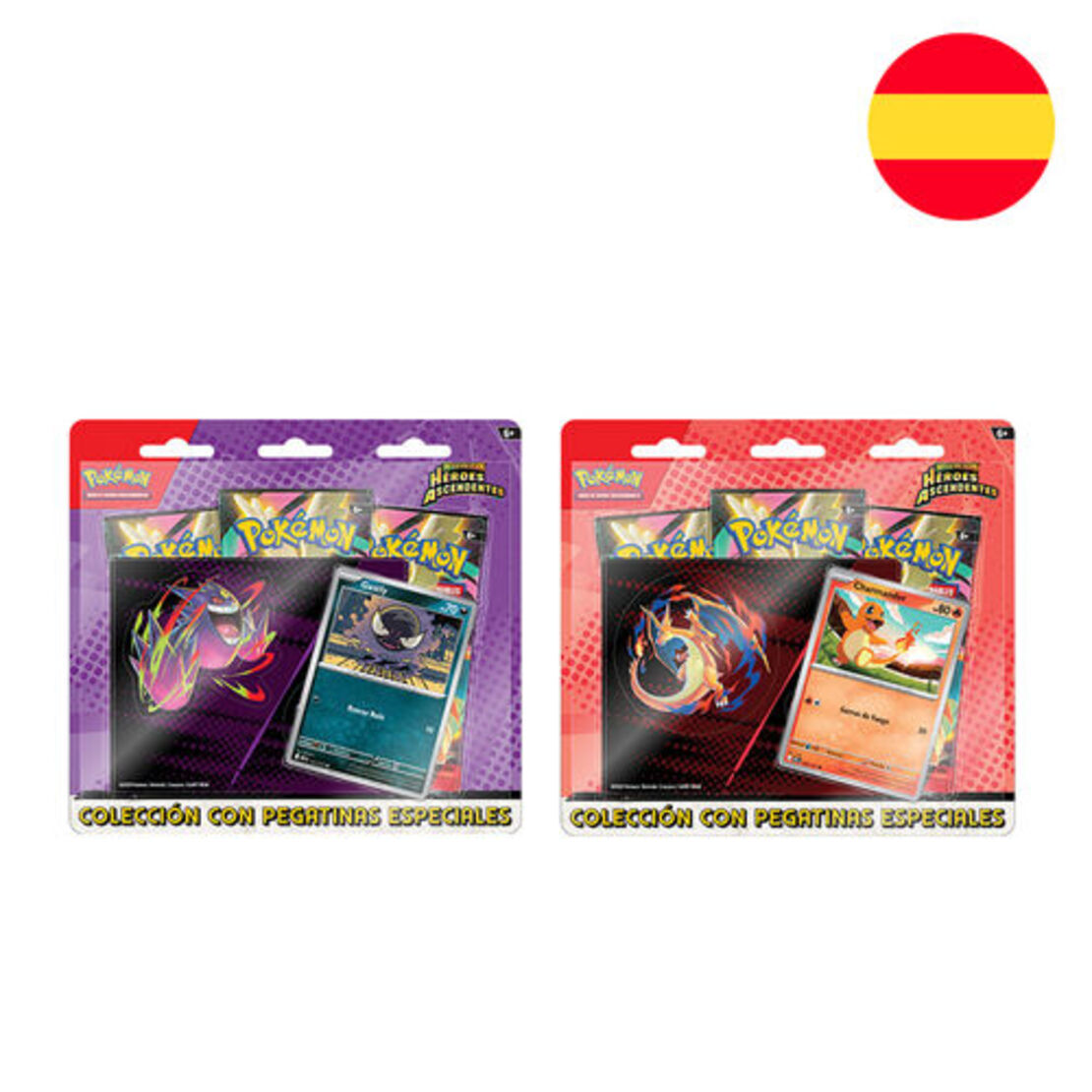 Pokemon TCG - Ascended Heroes Tech Sticker Collection (ИСПАНСКИ ЕЗИК)