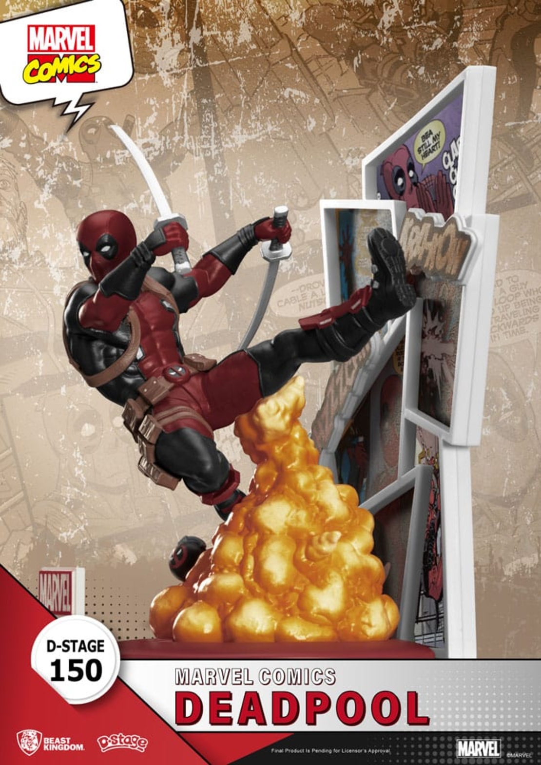 Marvel - Deadpool Diorama Stage