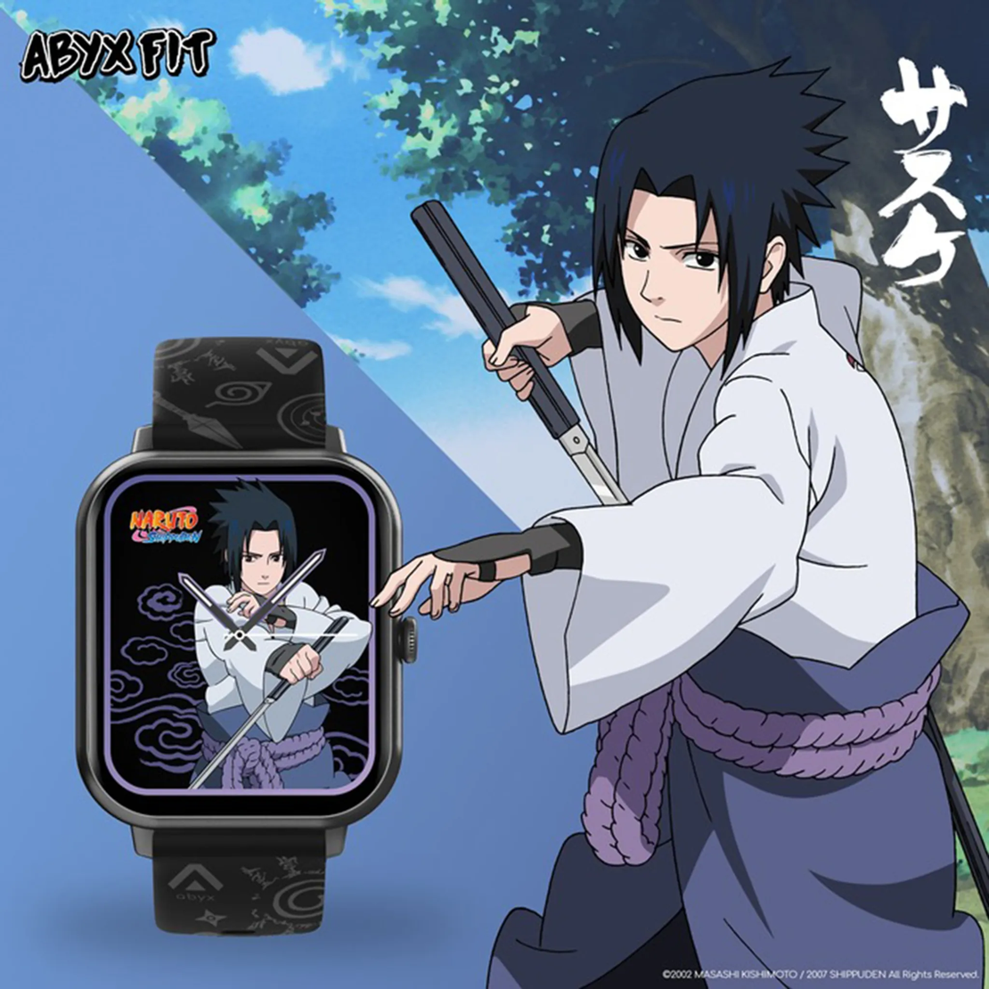 Abyx Fit - Touch 3 - Sasuke Uchiha Smart Watch