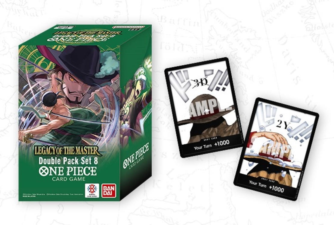 PRE-ORDER: One piece card game - Double pack vol.8