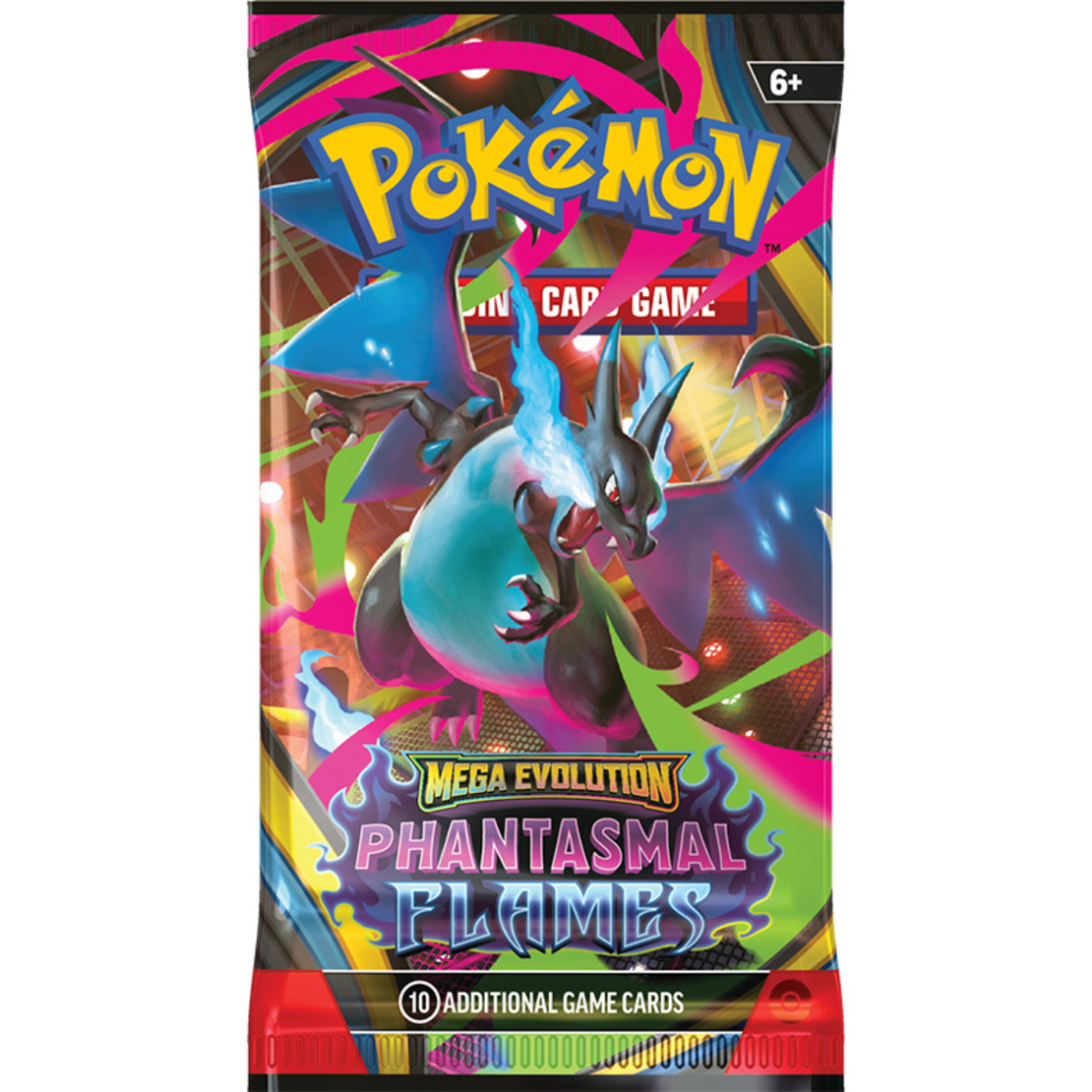 Pokemon TCG: Mega Evolution: Phantasmal Flames Бустер (10 карти)