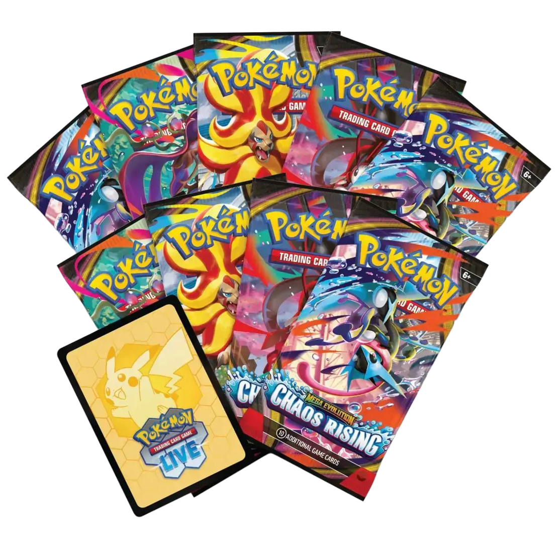 Pokemon TCG - Mega Evolution: Chaos Rising Elite Trainer Box