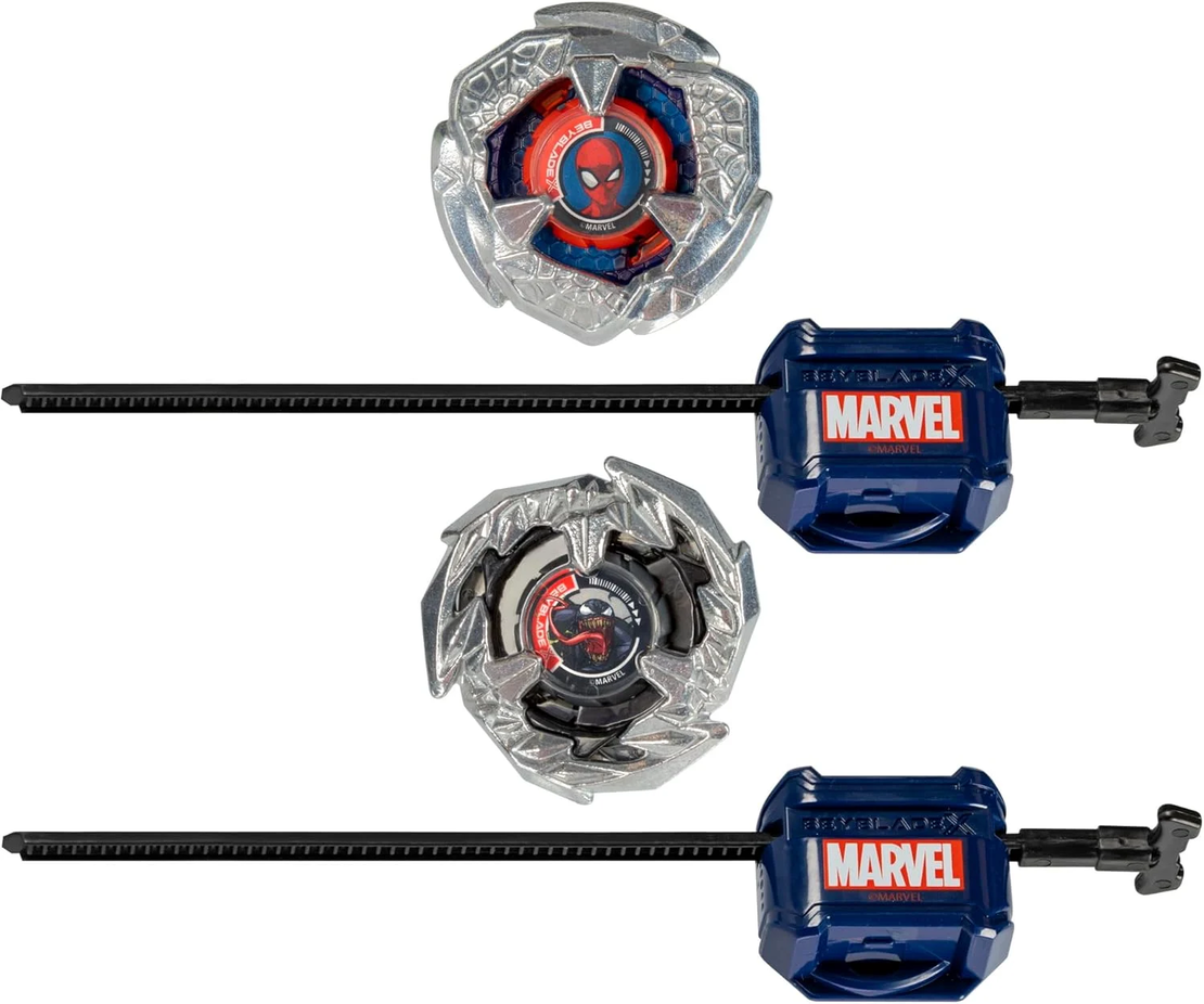 Beyblade X Marvel - Spider-Man 3-60F & Venom 3-80N Двоен Пакет