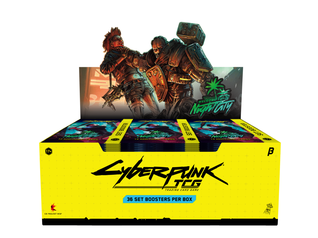 Cyberpunk TCG: Welcome to Night City (Beta) Бустер кутия (36 бустера)