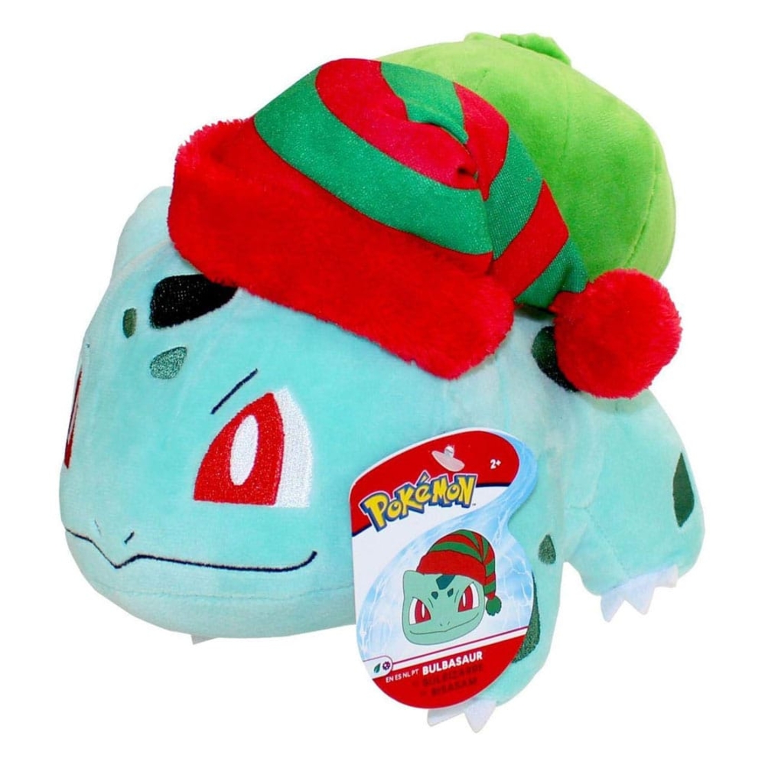 Pokemon Плюшена Играчка - Bulbasaur Christmas 20 см.