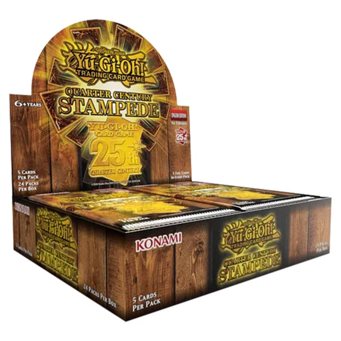 Yu-Gi-Oh TCG Quarter Century Stampede Бустер кутия (24 бустера)
