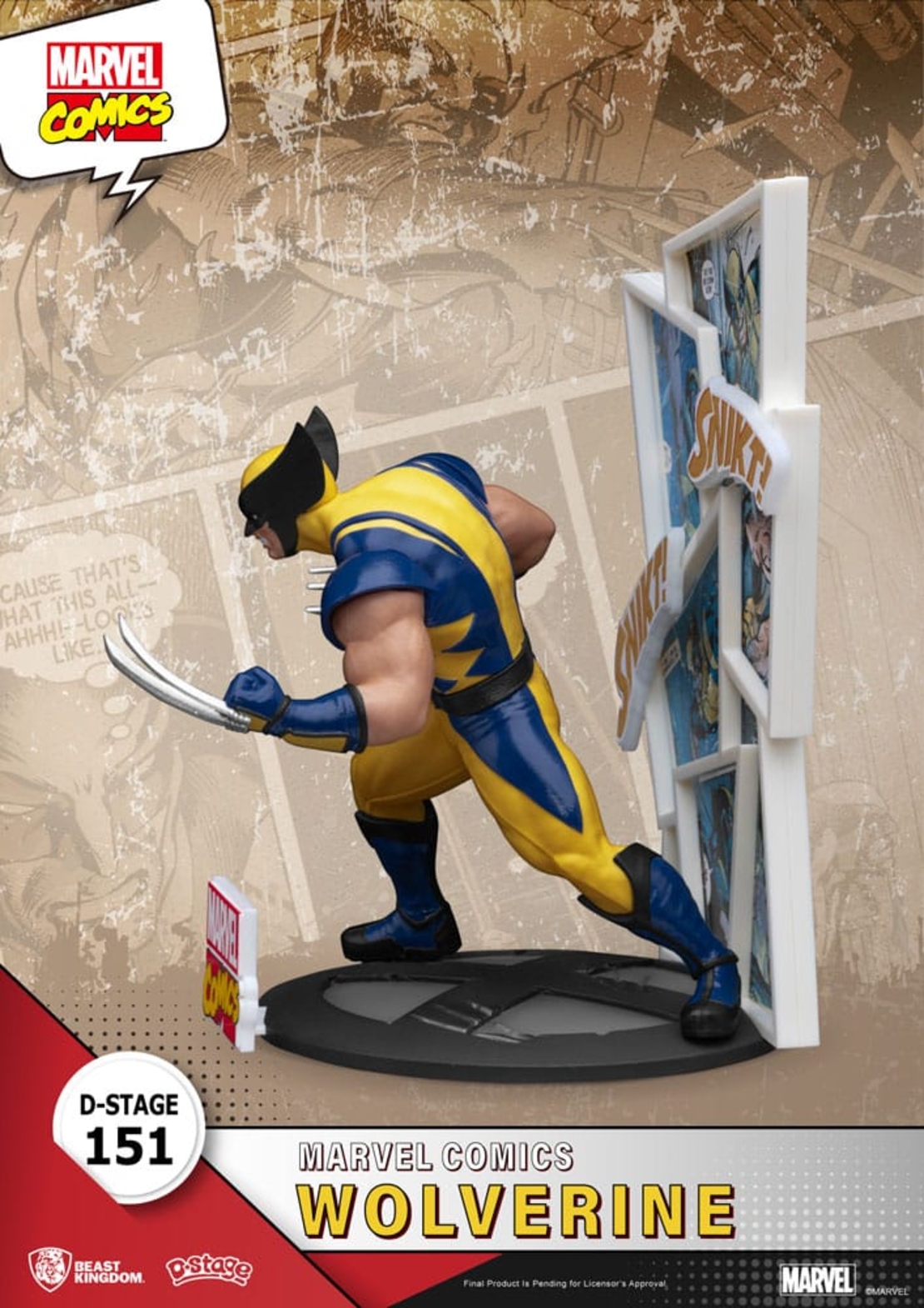 Marvel - Wolverine Diorama Stage