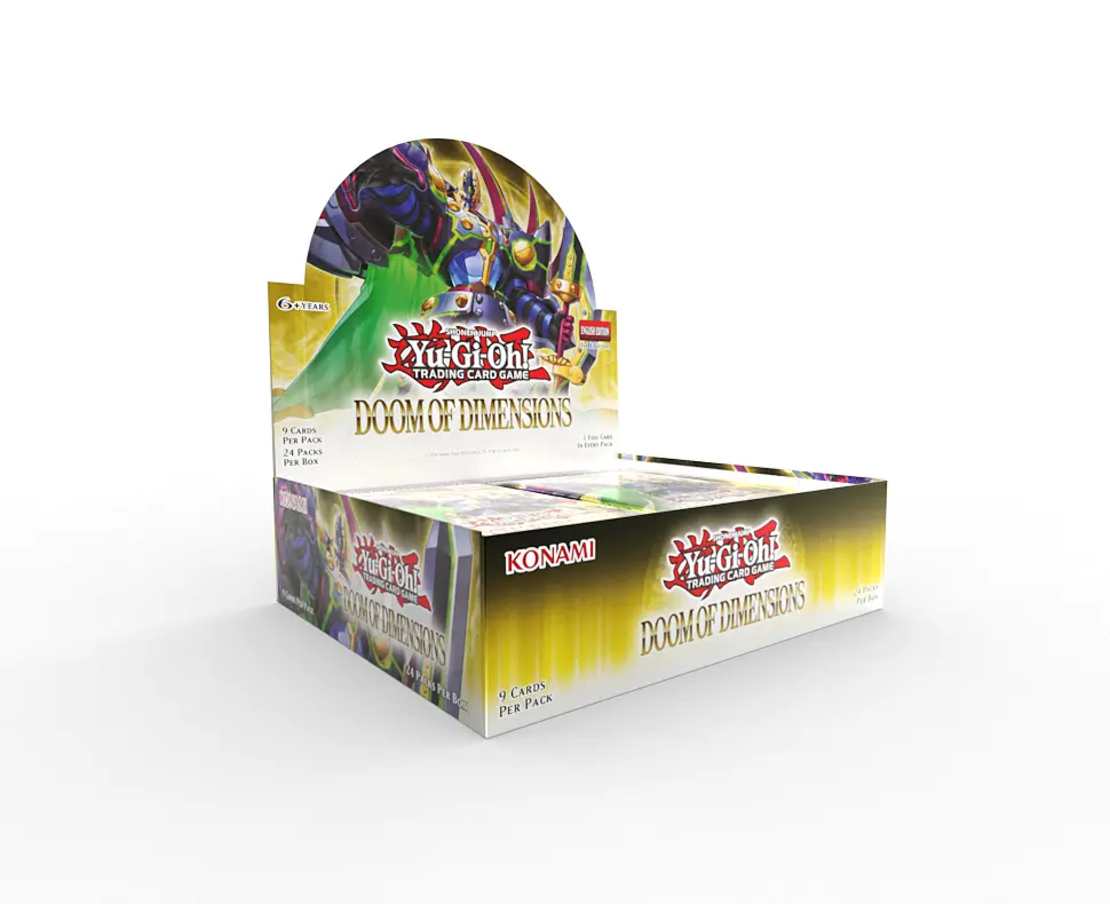 PRE-ORDER: Yu-Gi-Oh TCG - Doom of Dimensions Бустер Кутия (24 бустера)