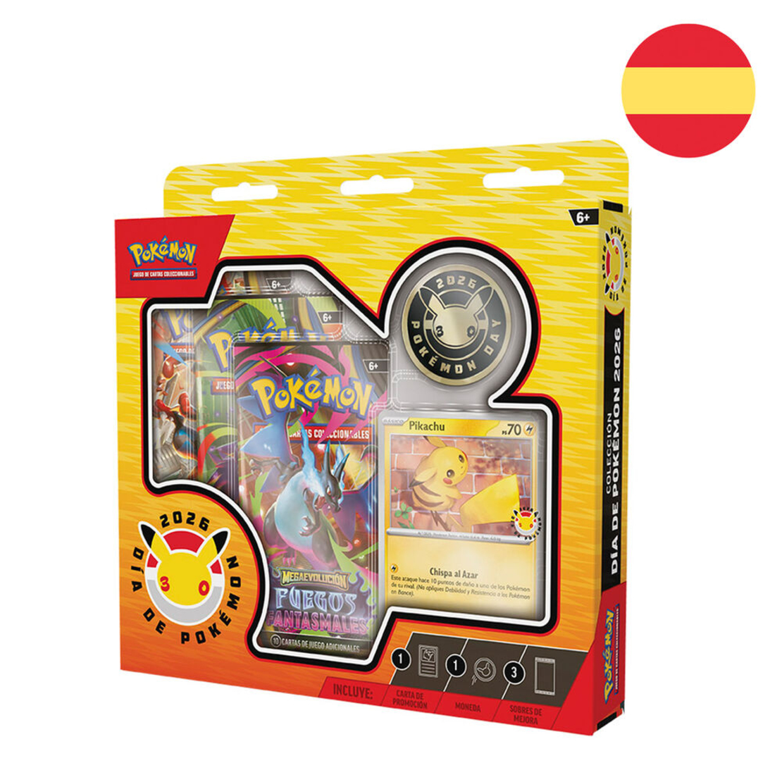 Pokemon TCG - Pokemon Day Collection 2026 (ИСПАНСКИ ЕЗИК)