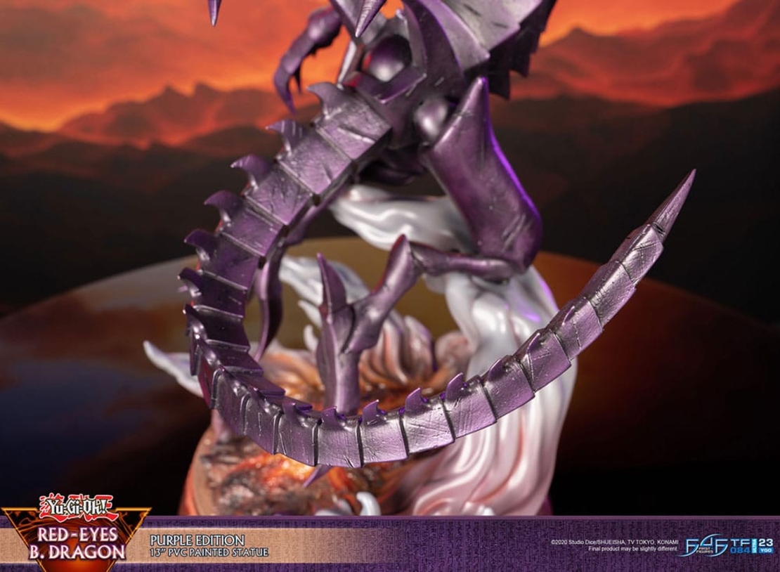 Yu-Gi-Oh - Red-Eyes Dragon (Purple Version) Колекционерска Фигурка