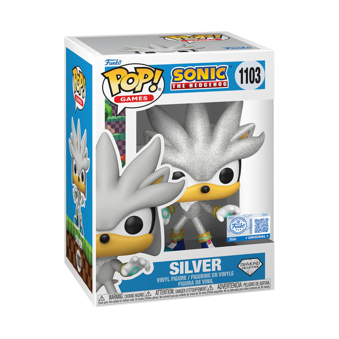 Sonic Funko POP - Silver (Diamond) Фигурка