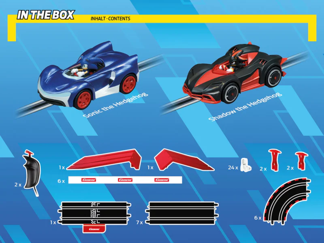 Игрален комплект Carrera GO !!! - Sonic the Hedgehog писта