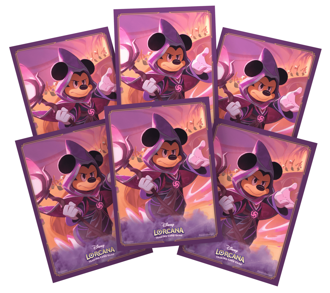 PRE-ORDER: Disney Lorcana - Mickey Mouse – Wayward Sorcerer протектори за карти (65)