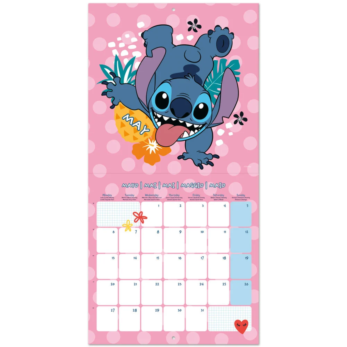 Disney Календар 2024 - Stitch