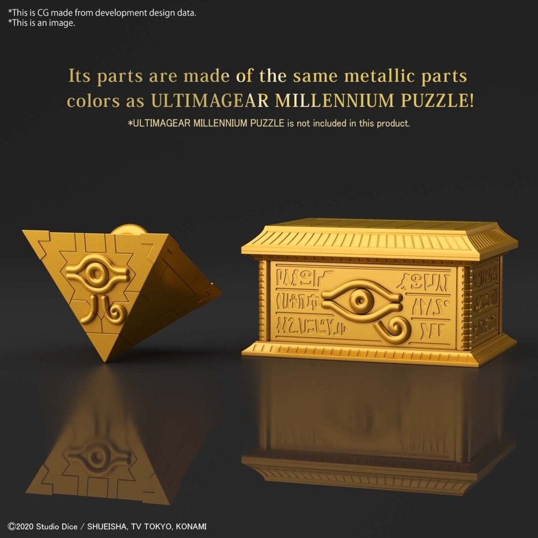 PRE-ORDER: Yu-Gi-Oh Gold Sarcophagus за Millennium Puzzle - Model Kit