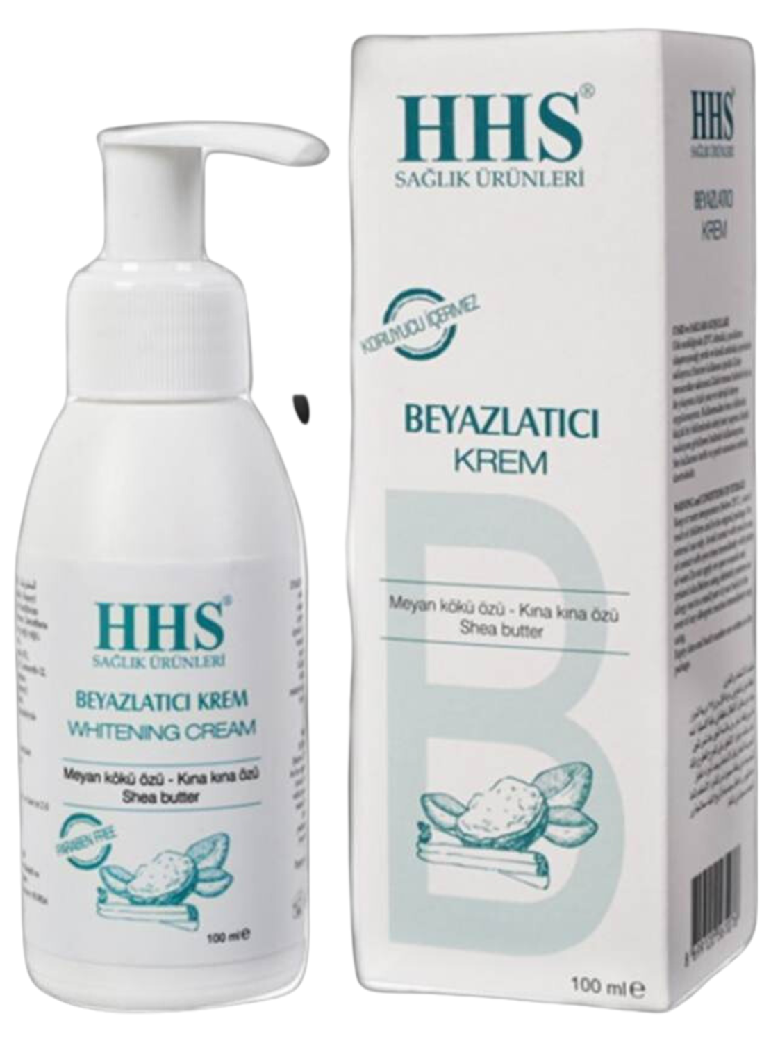 HHS Paraben-Free Whitening Cream