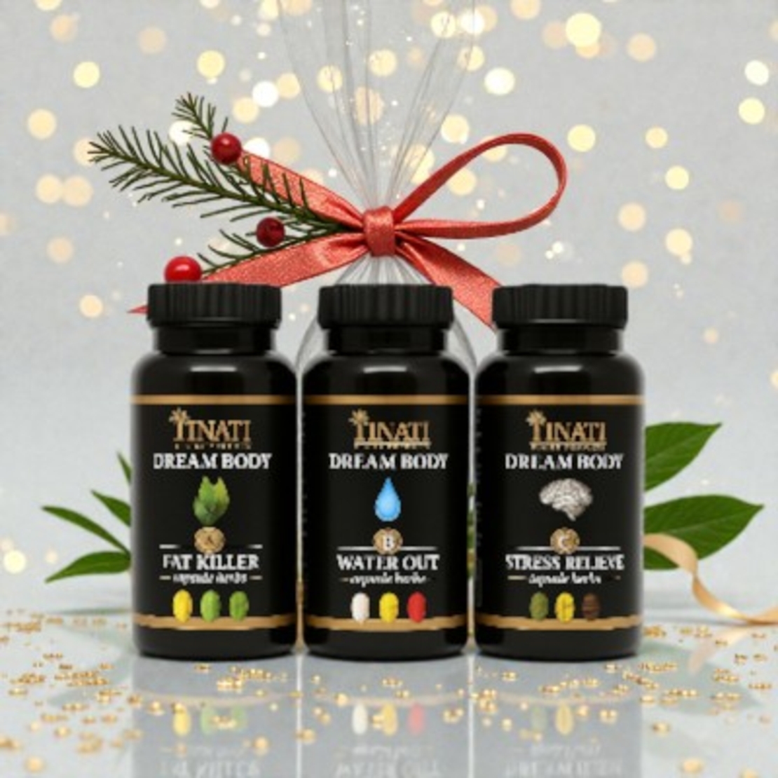 TINATI КОМПЛЕКТ DREAM BODY – FAT KILLER + WATER OUT + STRESS RELIEF