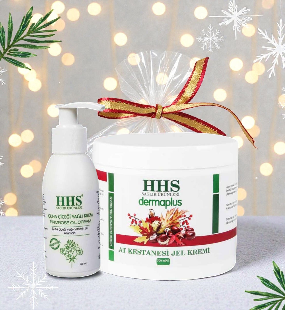 Хидратираща и овлажняваща комбинация за лице и тяло – Крем с вечерна иглика и гел-крем с конски кестен