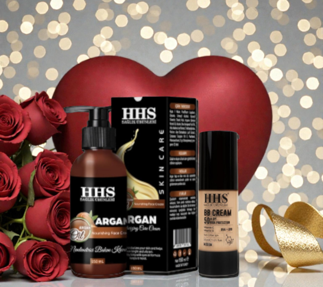 Комплект HHS зимна защита  – Арганов крем + BB крем SPF50+