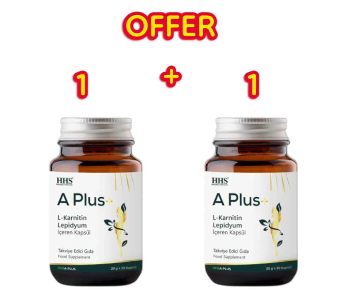 2 х HHS A PLUS+ L-CARNITINE LEPIDIUM