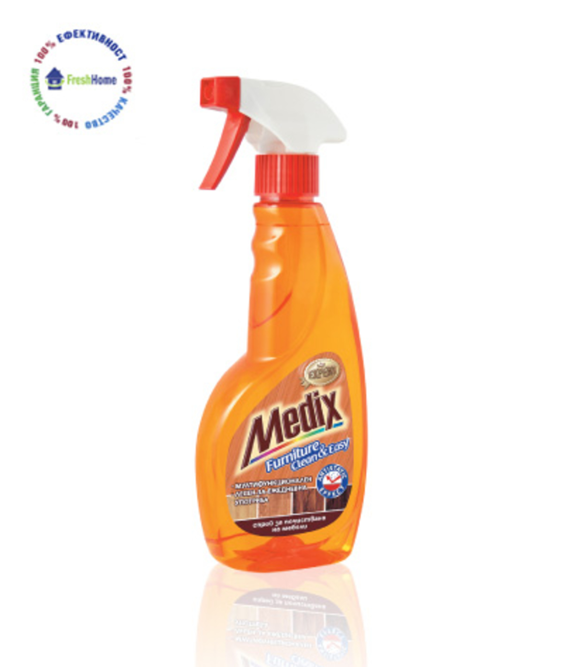 MEDIX EXPERT Furniture Clean & Easy. 350 мл. Спрей за почистване на дърво