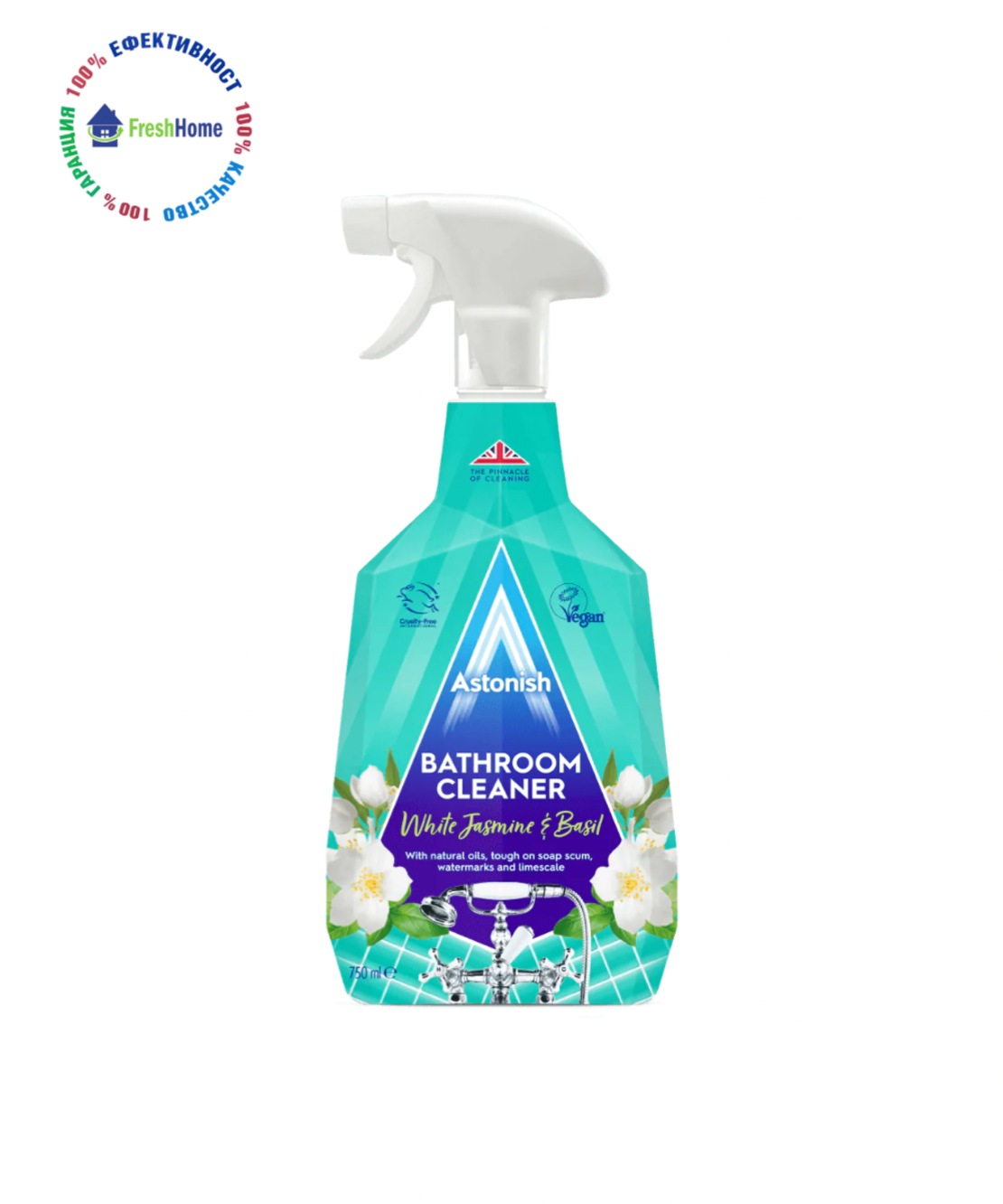 Astonish SPECIALIST BATHROOM CLEANER Fresh Breeze  спрей почистващ препарат за баня 750мл.